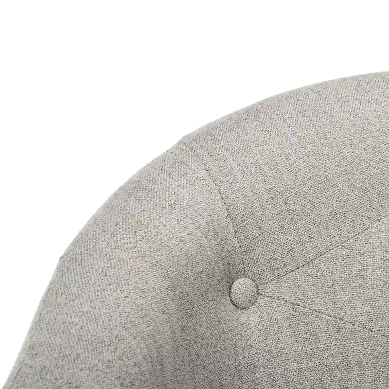 Chaise de bureau pivotante et réglable capitonnée - 24Lx22Px35H