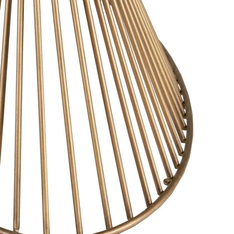 Table à manger ovale en bronze Mid-Century Modern avec piètement en métal – Plateau en MDF plaqué bois de 172 cm, 6 places